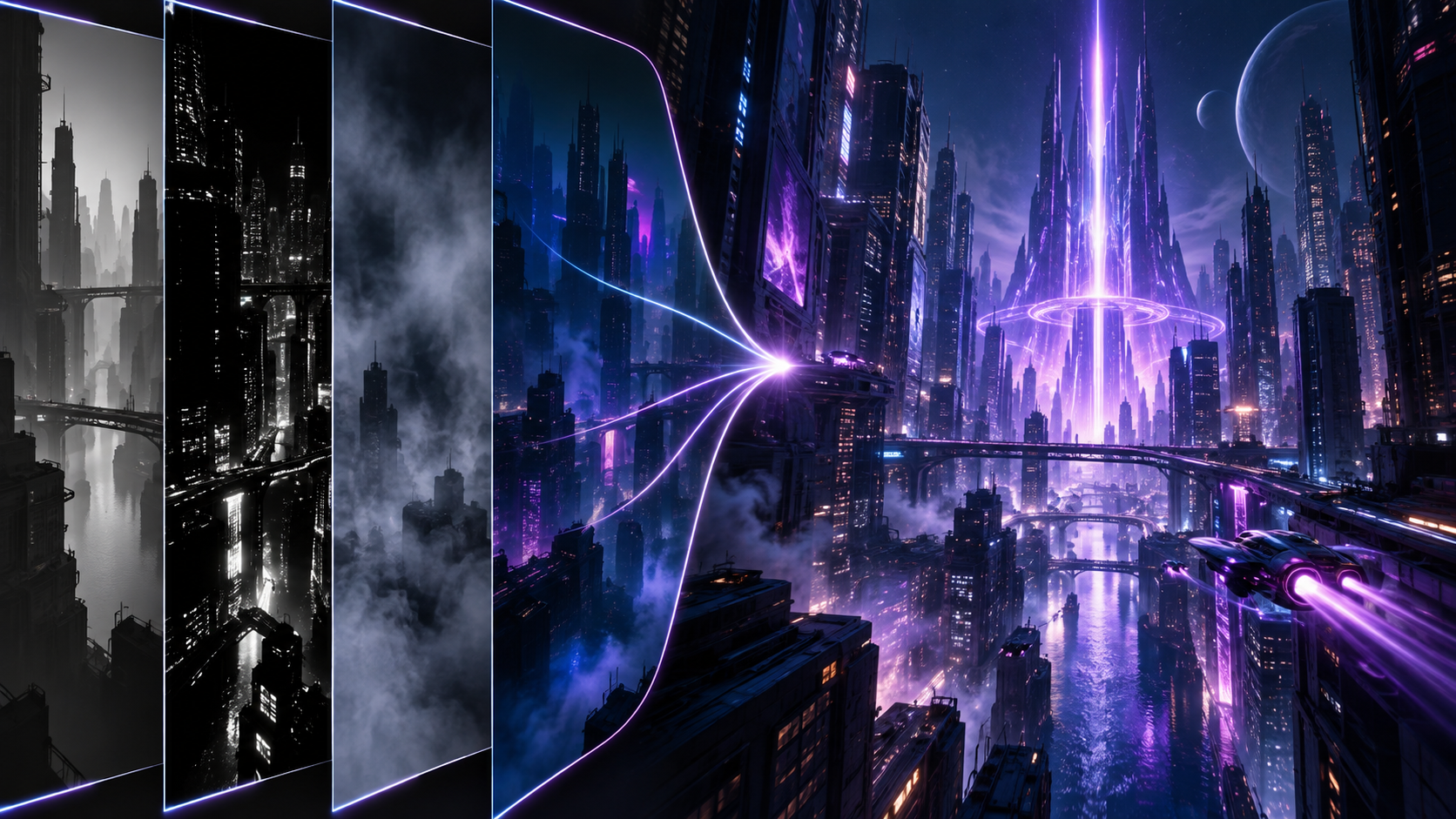Rendered passes combined into a polished cinematic image